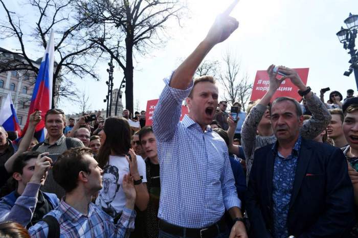 Alexei Navalnîi protest