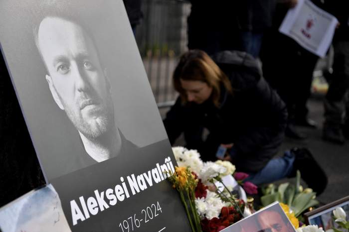 Comemorare pentru opoziția rusă Alexey Navalny în România