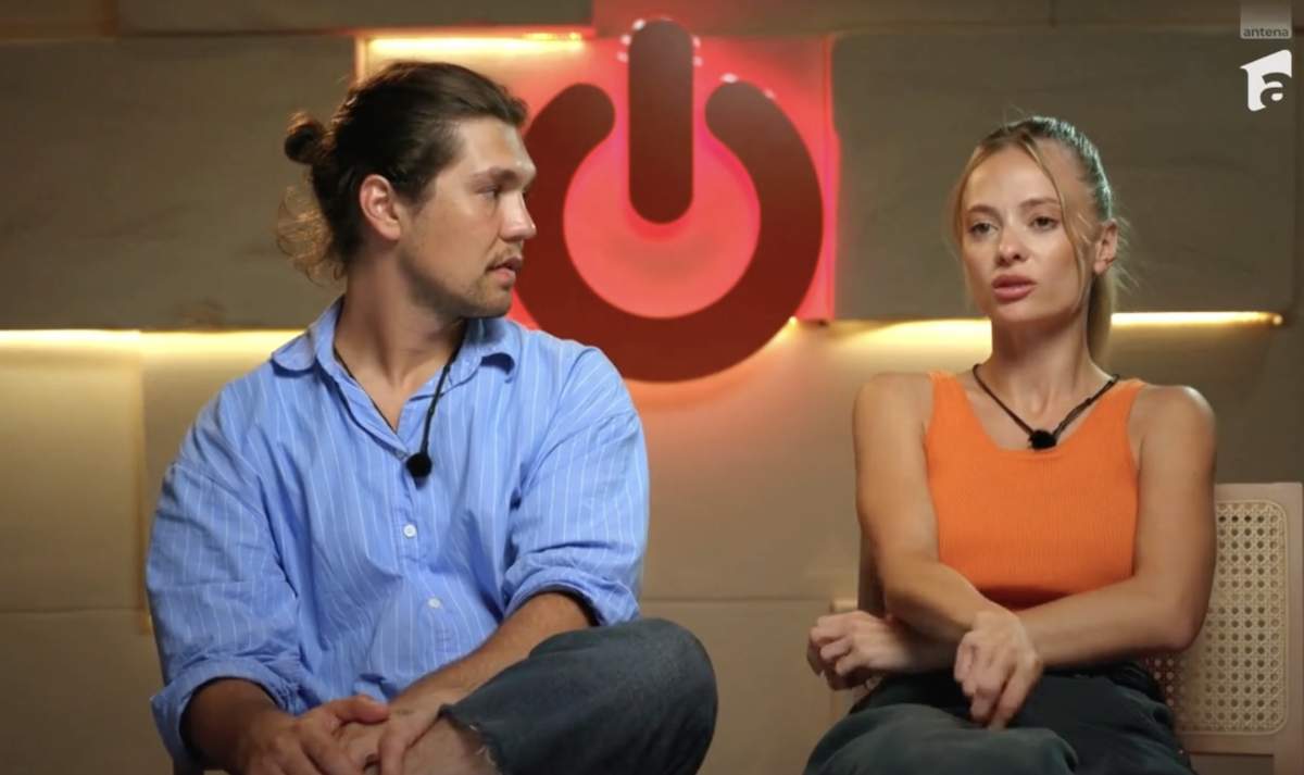 Oana Matache și Radu Siffredi Imagine cu Oana Matache și Radu Siffredi din emisiune