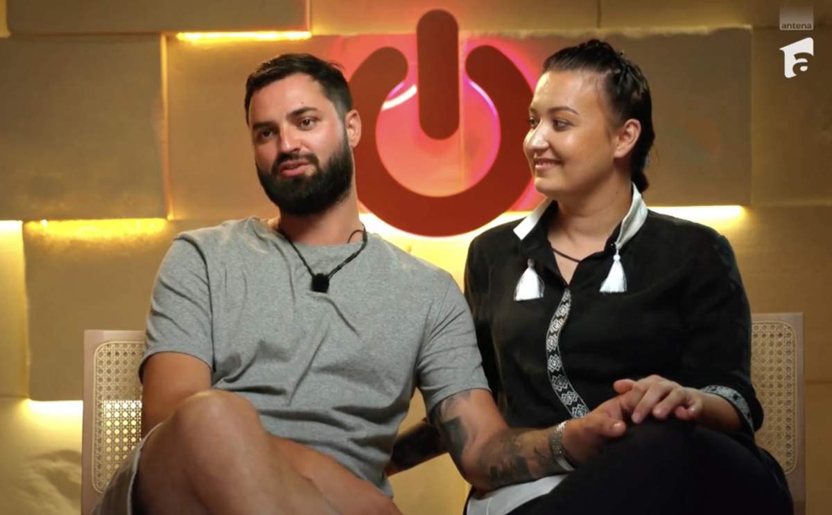 Roxana Blenche și Cătălin Imagine cu Roxana Blenche și Cătălin din emisiune