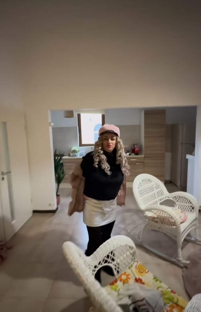 Sânziana Buruiană în casa ei