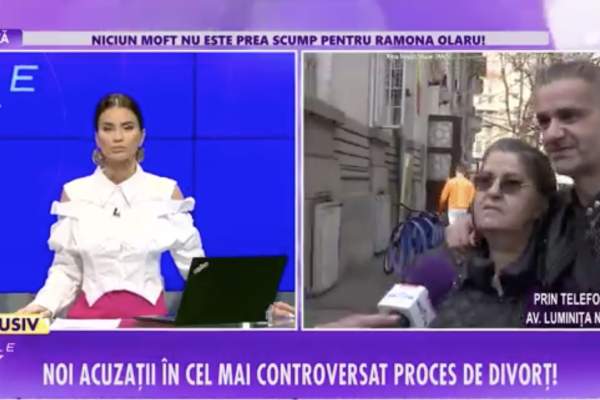 Știrile Antena Stars. Ce spune fosta avocată a lui Daniel Onoriu, după confruntarea de la tribunal dintre el și încă soția lui. Mama fostului pilot, martor în procesul de divorț: „A sfidat instanța” / VIDEO