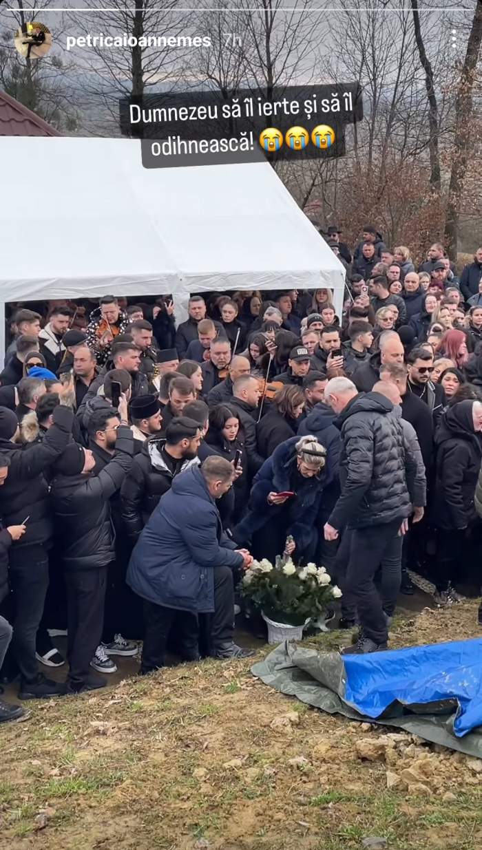 Doi foști concurenți de la Mireasa, prezenți la înmormântarea lui Gabi Stângau. Cine i-a adus un ultim omagiu / FOTO