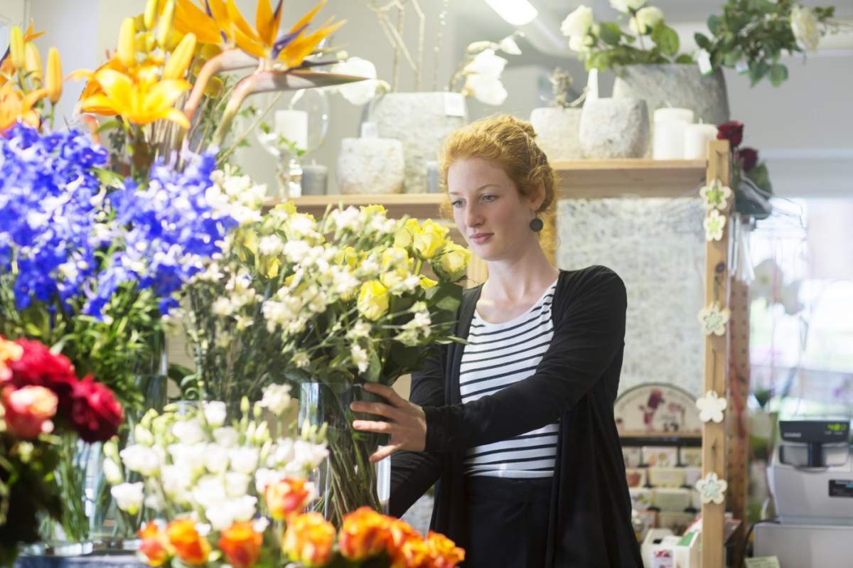 Prețurile la buchetele de flori sunt mai mari