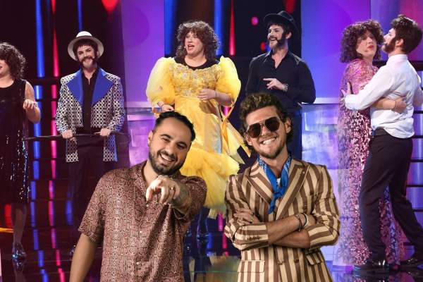 Emi şi Cuza, dublă provocare pe scena Te cunosc de undeva! „Trebuie să intre în pielea maeștrilor travestiului românesc, doi monştri sacri  ai teatrului românesc: Stela şi Arşinel!”