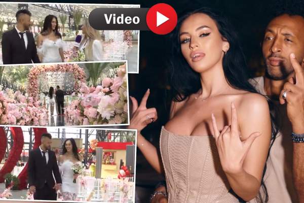 Star Matinal. Kamara s-a căsătorit cu Gabriella Nastas! Cei doi îndrăgostiți au făcut marele pas / VIDEO