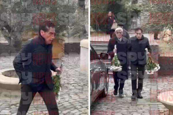 Petre Roman, primul care a venit să-și ia rămas bun de la Mioara Roman, fosta lui soție! Cei doi au fost căsătoriți timp de 34 de ani / VIDEO