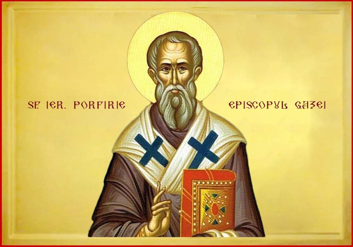 Calendar Ortodox, 26 februarie - Sfântul Apostol Porfirie sfantul porfirie
