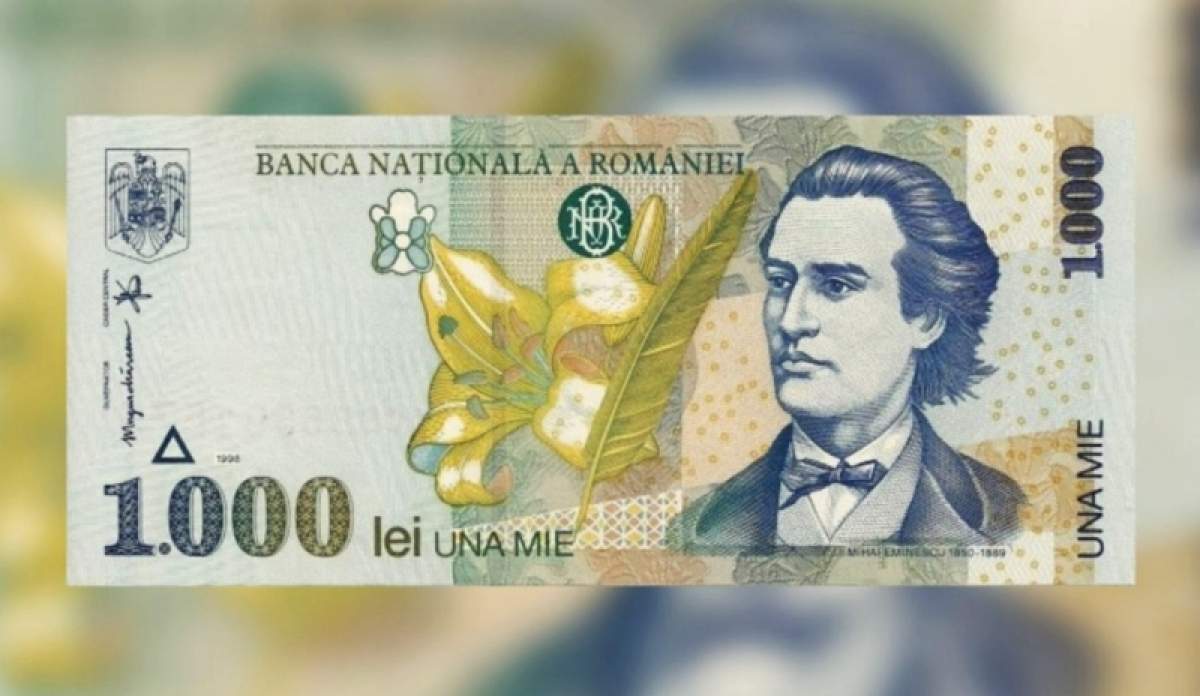 Bancnota care se vinde cu 45.000 de lei