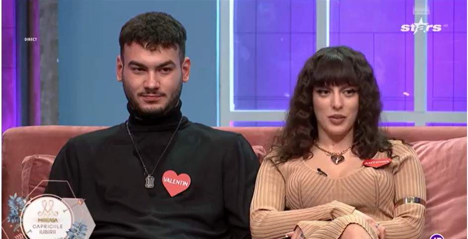 Valentin și Antonia s-au declarat un cuplu pe 14 februarie