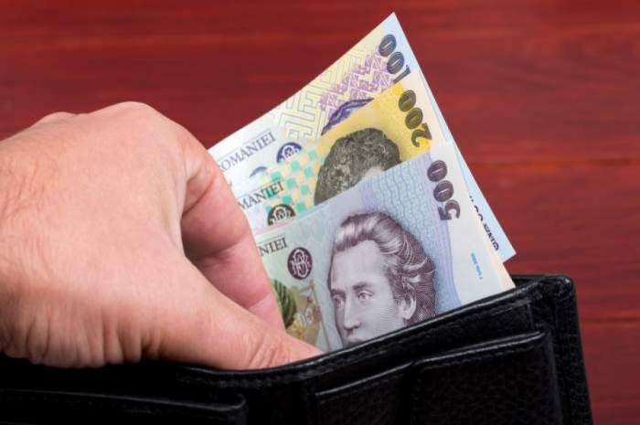 Bani românești în portofel