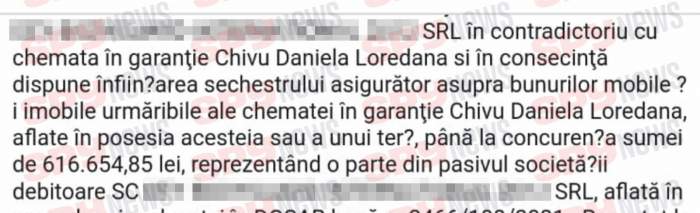 Exclusiv! Lovitură pentru Loredana Chivu! Chiar în aceste momente, executorii au intrat peste ea în casă! Au de luat bunuri în valoare de peste 124 de mii de euro