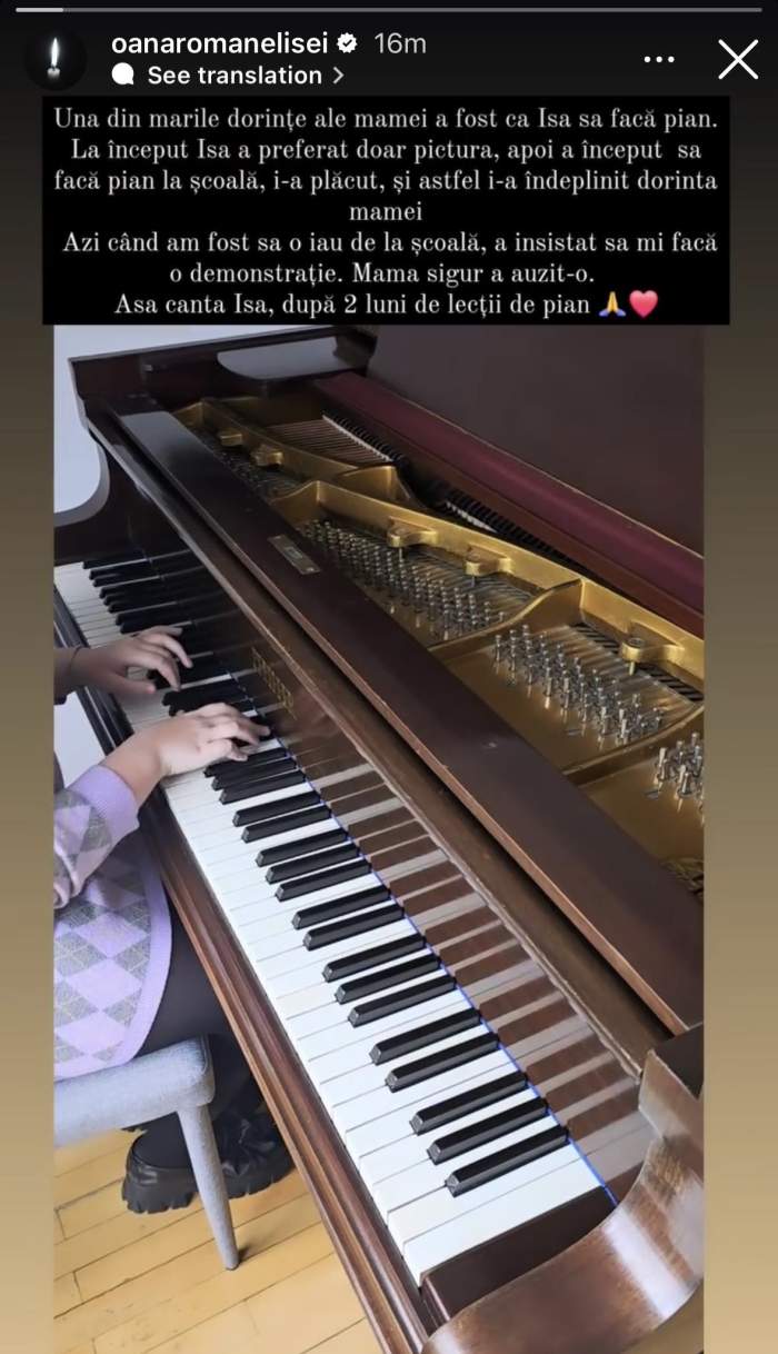 Care a fost una dintre marile dorințe ale Mioarei Roman. Isa, fiica Oanei Roman, i-a îndeplinit visul fostei soții a lui Petre Roman: „Mama sigur a auzit-o” / FOTO