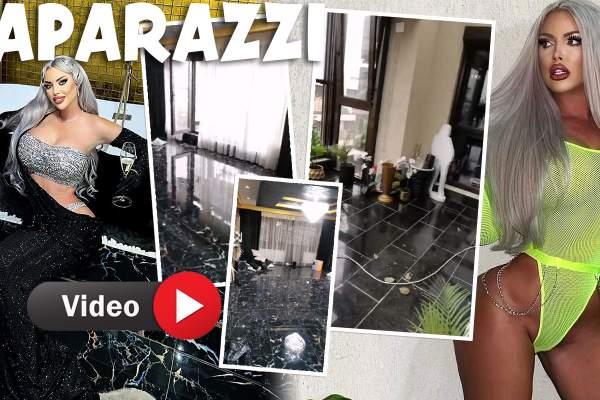 Imagini exclusive! Cum arată penthouse-ul Loredanei Chivu, după ce a fost golit de executori / PAPARAZZI
