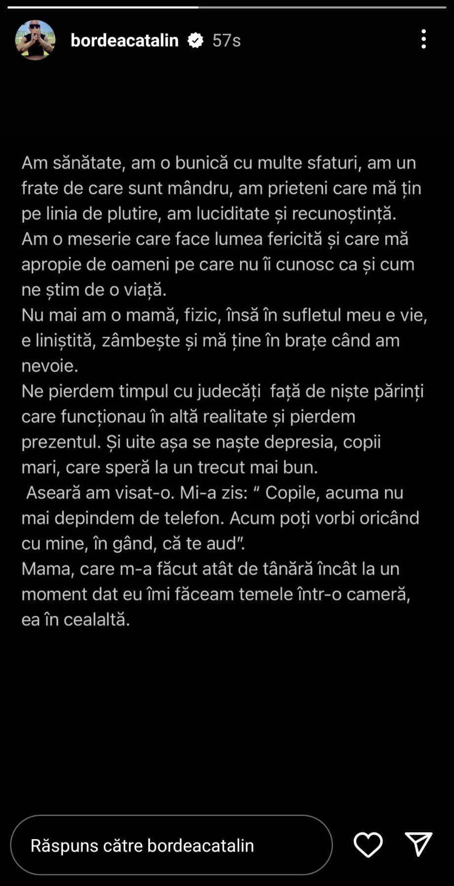 Mesajul emoționant postat de Cătălin Bordea, la trei zile de la decesul mamei sale. Cum se simt comediantul, după pierderea celei mai importante persoane din viața lui: "Aseară am visat-o" / FOTO