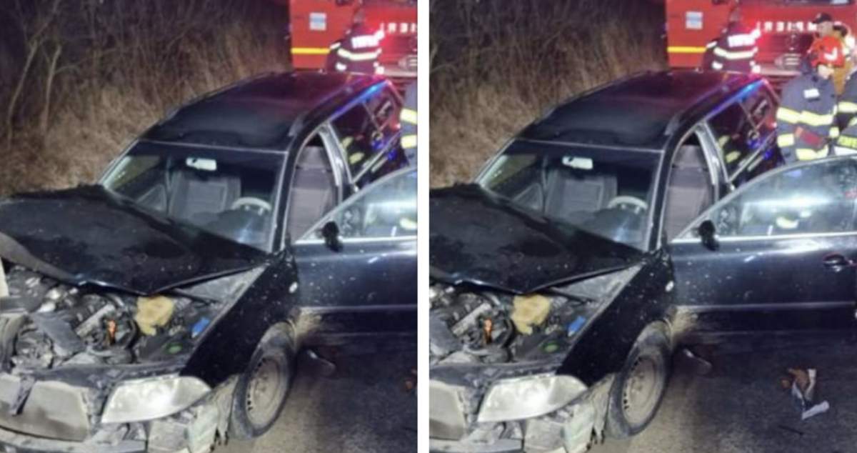 Accident în Satu Mare Un tânăr de 30 de ani a murit, după ce a intrat cu maşina într-un stâlp