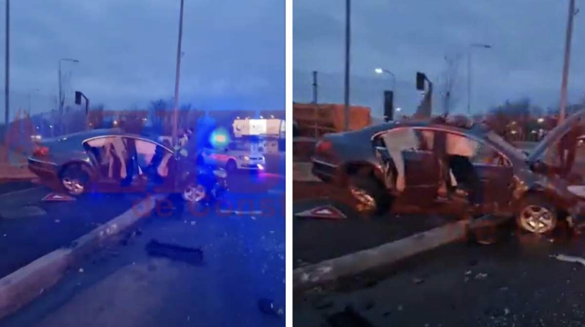 Accident în Constanța Un tânăr de 23 de ani a murit, după ce a intrat într-un sens giratoriu