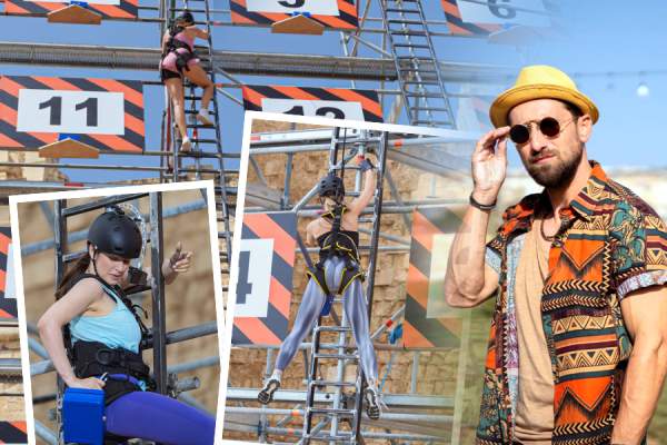 Marea premieră Power Couple România – La bine și la greu, azi, de la 20:30, la Antena 1: concurentele escaladează contracronometru un calendar gigantic, la prima probă