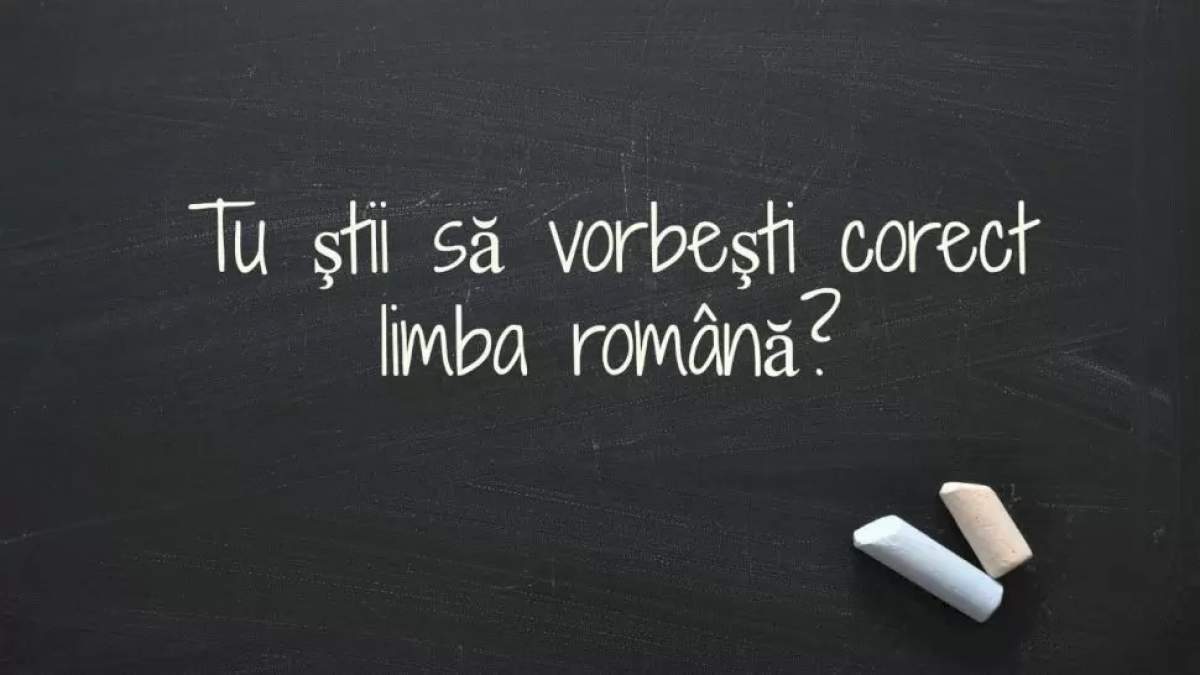 Cuvântul pe care mulți români îl scriu și îl pronunță greșit. Care este ...