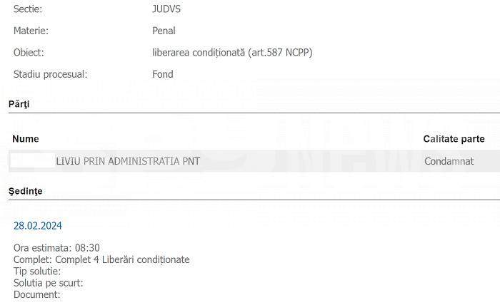 Hoțul care l-a jefuit pe Joshua Castellano, gest disperat, în pușcărie / S-a făcut băiat de treabă!