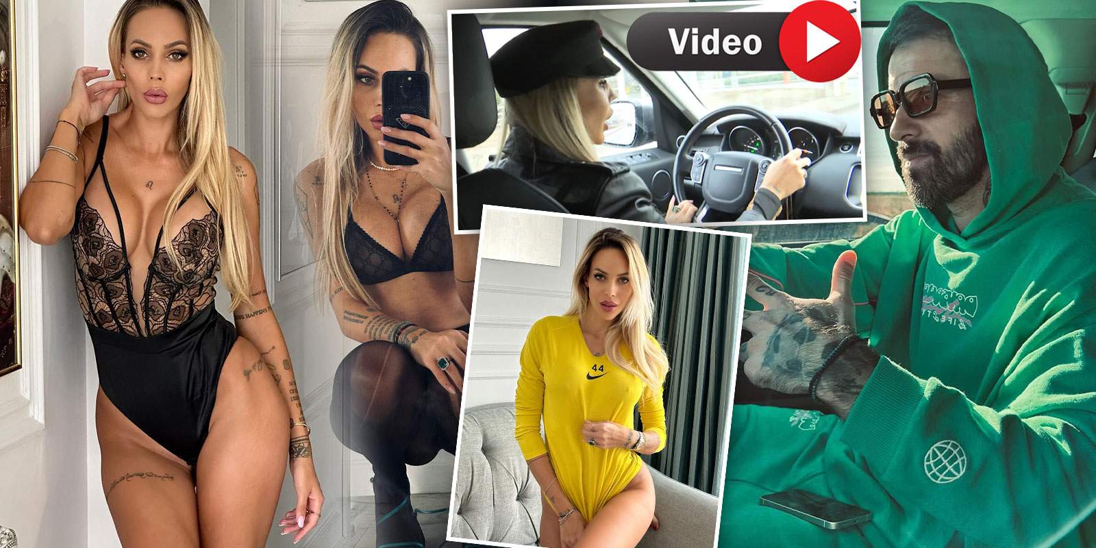 Cum a reușit Lena, soția lui Gabi Enache, să îl schimbe pe fotbalist! Peste ce i-a fost cel mai greu blondinei să treacă /VIDEO