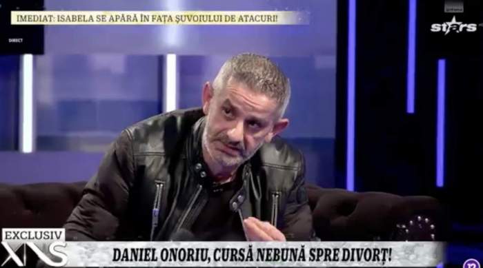 Daniel Onoriu, în platoul emisiunii Xtra Night Show