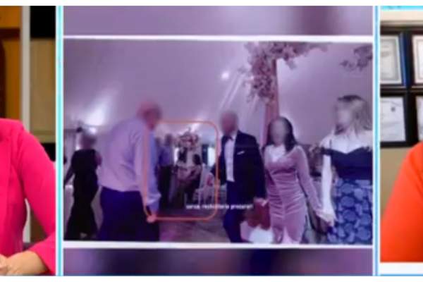 Acces Direct. Ultimele imagini de la nunta unde au participat Monica, tânăra care a fost aruncată de la etaj, alături de iubitul ei. Cum au fost interpretate gesturile lor: ”Pare încordată” / VIDEO