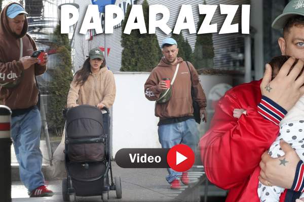 Macanache poate renunța la orice, dar nu la timpul cu familia! Artistul este fericit când petrece timp cu soția și fetița de doar 3 luni / PAPARAZZI