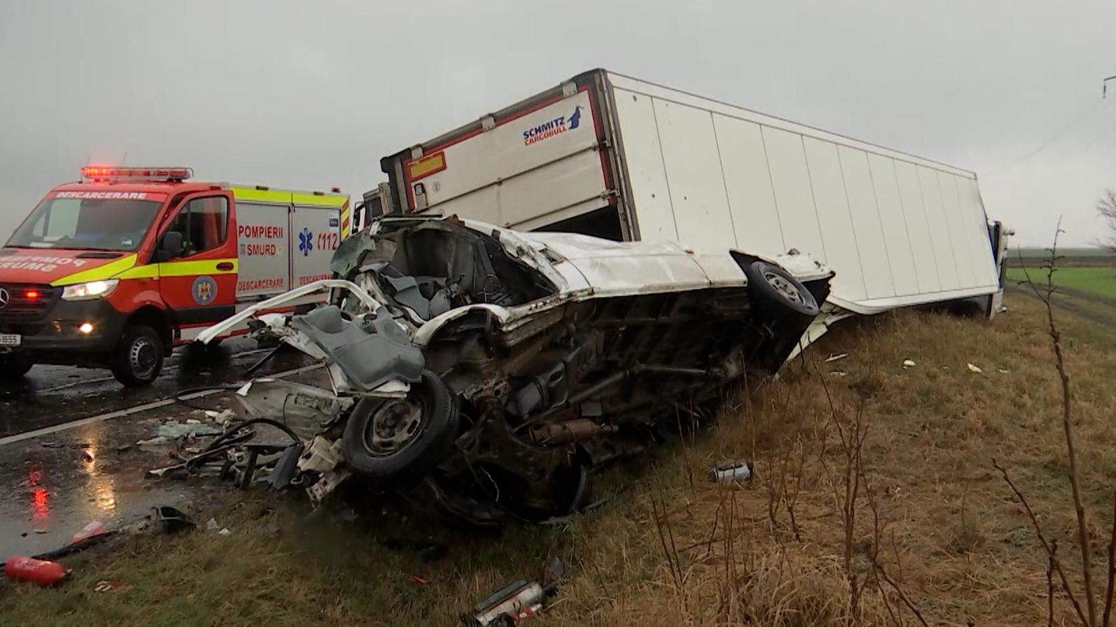 imagine de la locul tragediei din Buzău