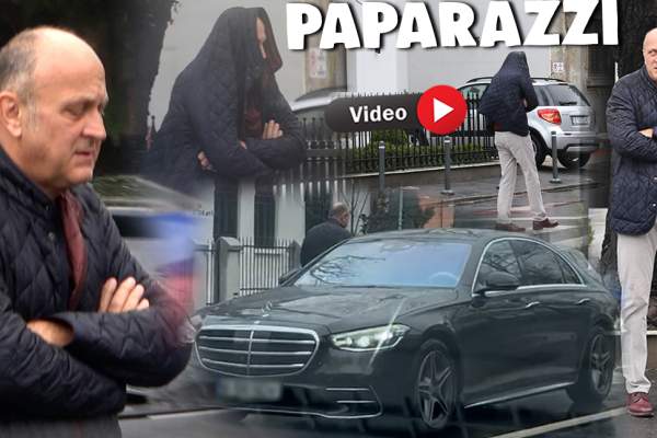 Regatul pentru o umbrelă! Dan Șucu are soluție pentru orice! Milionarul a fost luat prin surprindere de condițiile meteo / PAPARAZZI