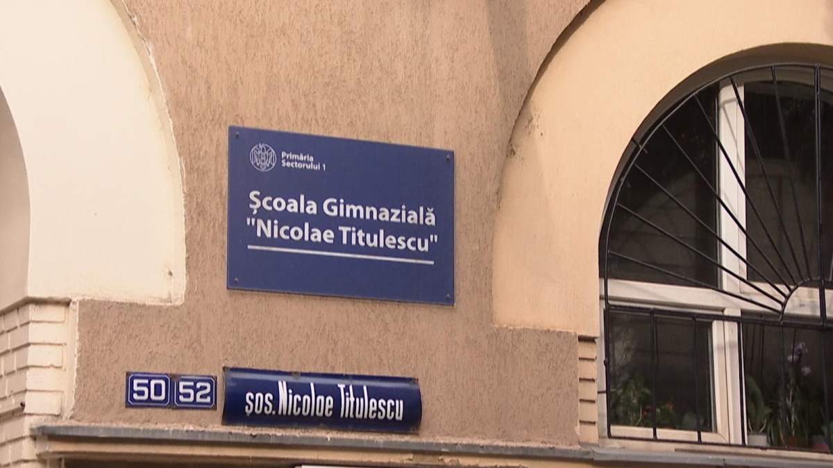 imagine cu școala Nicolae Titulescu din București