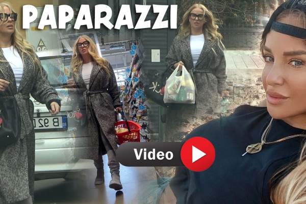 Tania Budi merge ca pe catwalk și când iese la cumpărături, nu degeaba se spune că obiceiurile vechi dispar greu. Fostul manechin nu poate trece neobservat / PAPARAZZI