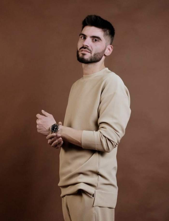 Imagine cu fiul Emiliei Ghinescu