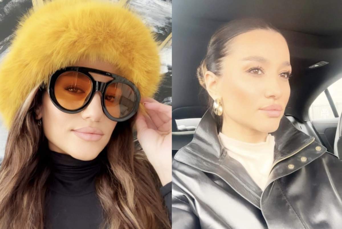 Claudia Pătrășcanu Colaj din doua imagini cu Claudia Pătrășcanu