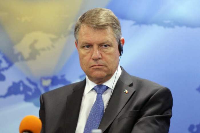 Klaus Iohannis trist