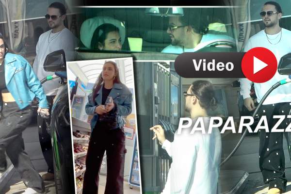 Cum au fost surprinși Mario Fresh și Alexia Eram după ce artistul și-a șters toate pozele cu ea. Ipostazele în care au fost filmați spun totul despre relația lor / PAPARAZZI