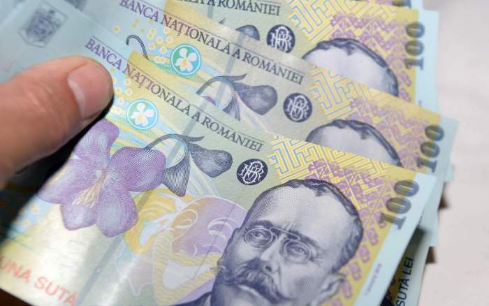 Trei bancnote românești
