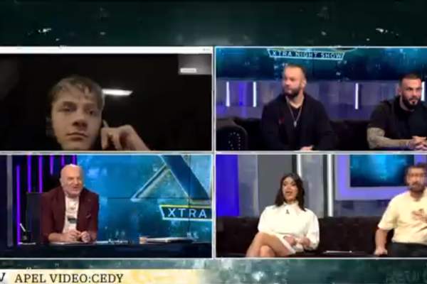 Xtra Night Show. Cedy, adevărul despre starea lui Dustinel. Tânărul susține că băut alcool înainte de Gala RXF: „De față cu mine...” / VIDEO