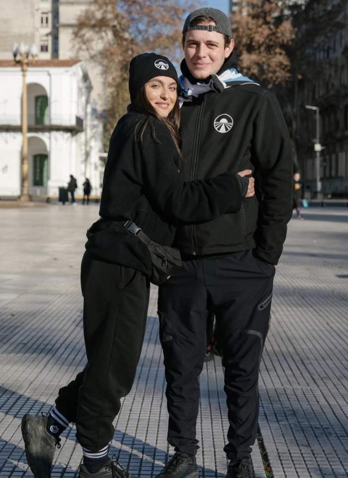 Imagine cu Alexia Eram si Aris Eram