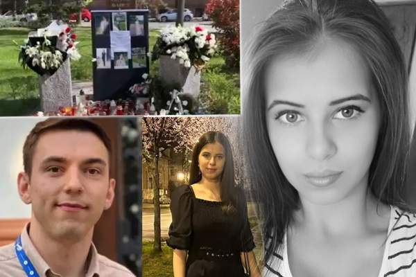 Acces Direct. Monument funerar în memoria Andreei, studenta de la Medicină care a fost ucisă, în Timișoara. Colegii tinerei au făcut un altar / VIDEO