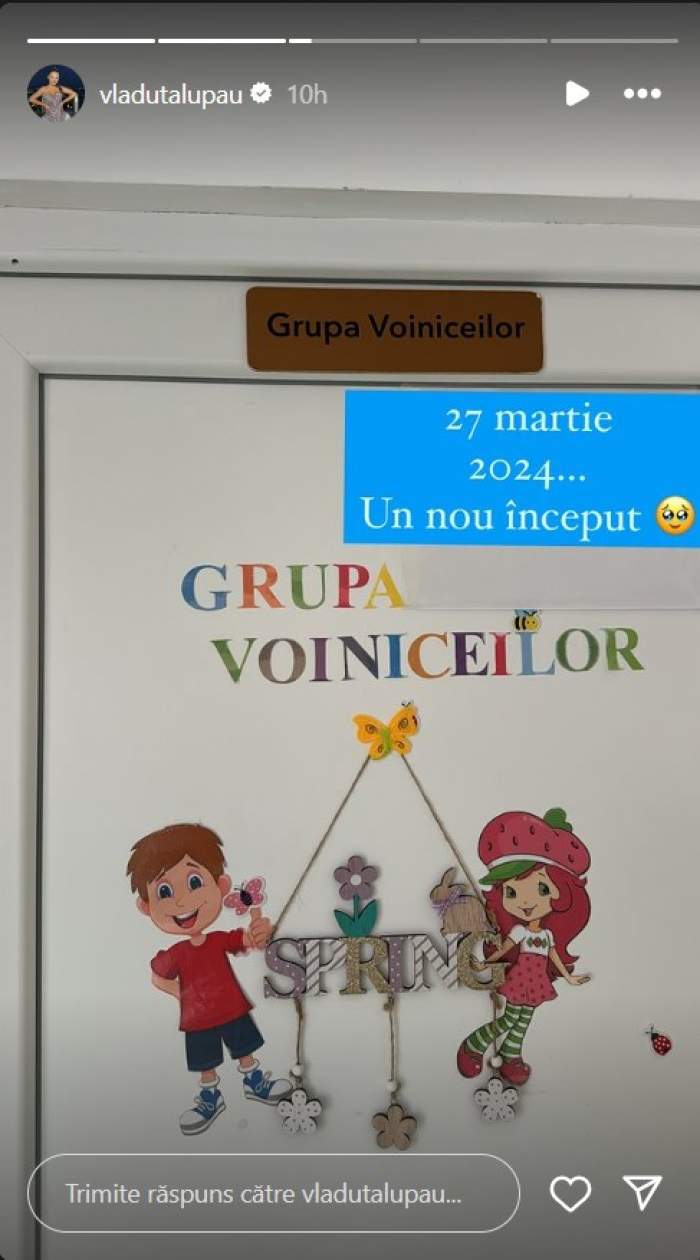 Zi importantă pentru Vlăduța Lupău și Adi Rus. Cei doi și-au dus fiul la creșă. Cum a fost prima zi pentru Iair