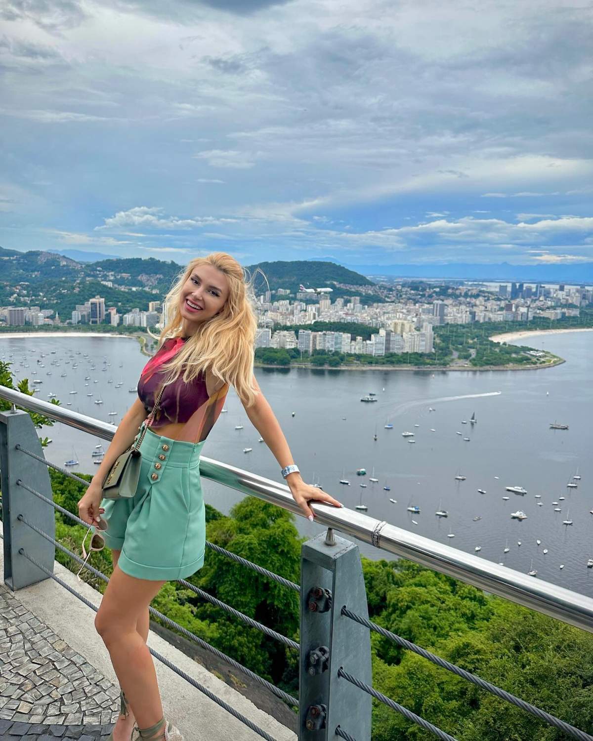 Andreea Bălan în vacanță