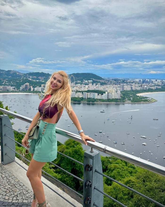 Andreea Bălan în vacanță