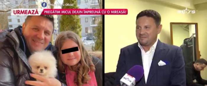 Captură de ecran Antena Stars cu Nicu Paleru și fiica lui