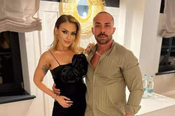 Oana Radu și  fostul ei soț, Cătălin Dobrescu, îmbrăcați elegant