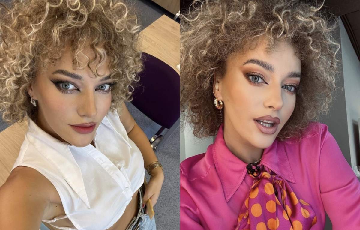 Alexia Țalavutis Colaj foto din doua imagini cu Alexia Țalavutis