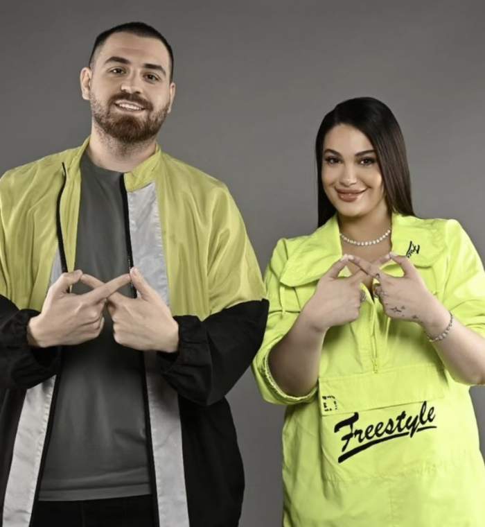 Imagine cu Betty Salam și Cătălin Vișănescu
