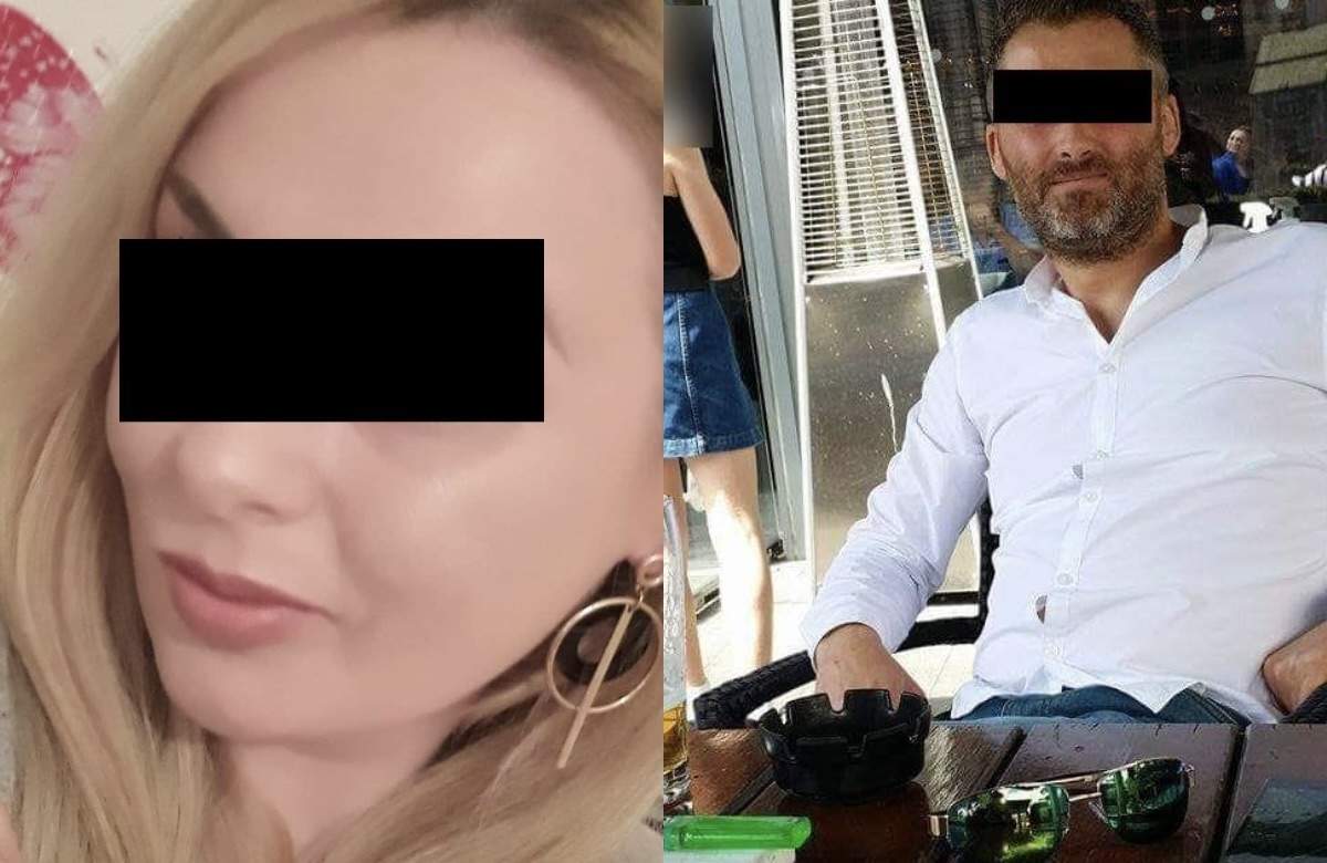 Colaj foto din doua imagini cu femeia de 36 de ani a fost găsită fără viaţă în casă si cel care a aomorat-o