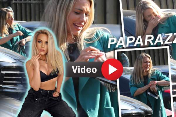 Cine o face pe Amna să râdă cu gura până la urechi. Artista radiază de fericire și pare să se simtă mai bine ca niciodată în pielea ei / PAPARAZZI
