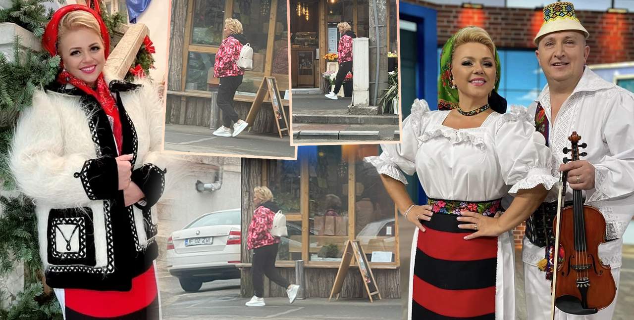 A lăsat portul popular acasă și s-a îmbrăcat în haine sport! Cornelia Rednic, soția lui Lupu Rednic, surprinsă într-o ipostază rară! / FOTO